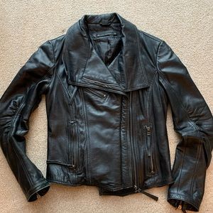Zara Moto Leather Jacket